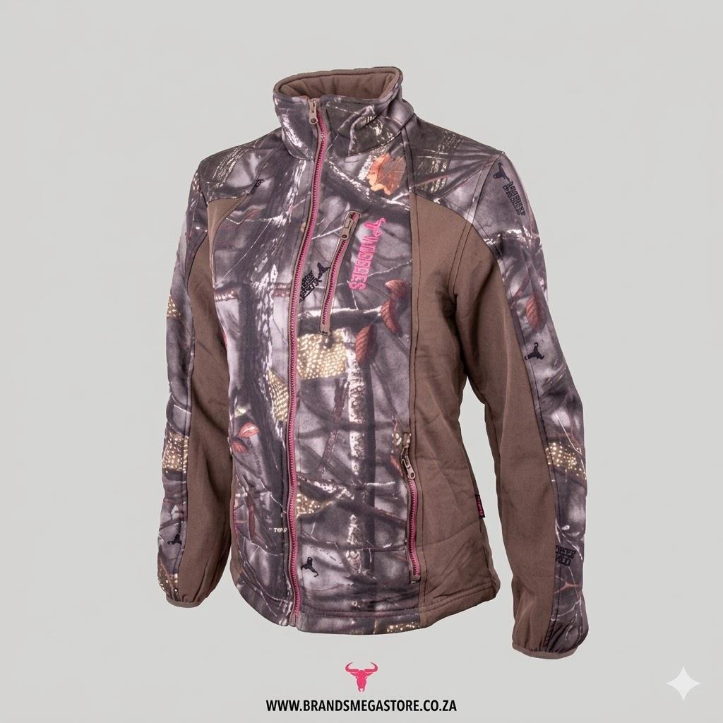 Wildebees Womens Teddy Bonded Softshell Jacket Bosveld