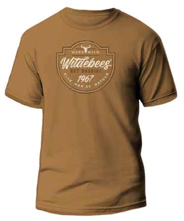 Wildebees Mens Vintage Tp Short Sleeve Tee Corn