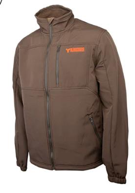 Wildebees Mens Teddy Bonded Plain Softshell Jacket Tobacco