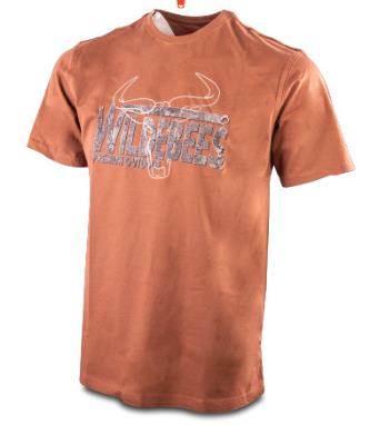 Wildebees Mens Intergrated Concrete Short Sleeve Tee Arrowwood