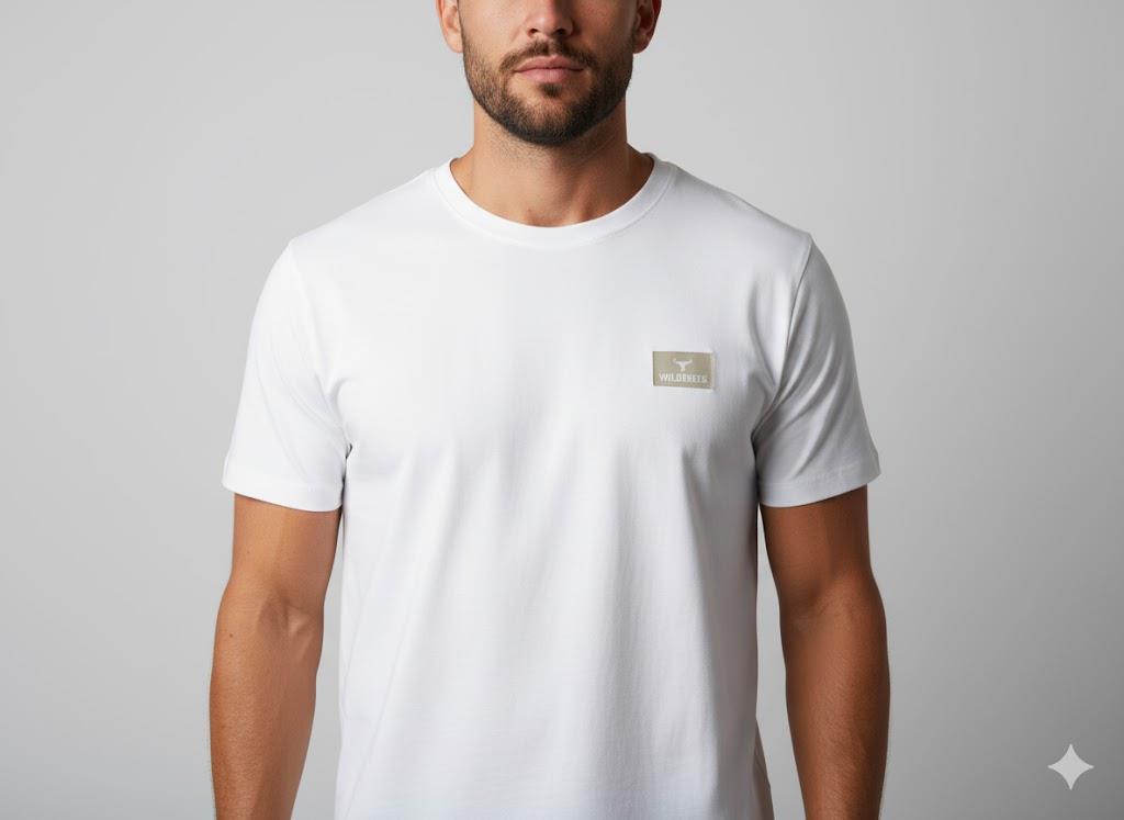 Wildebees Mens Summer Tee White