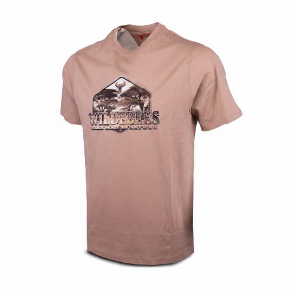 Wildebees Acacia Woodlook Tee Desert Sand
