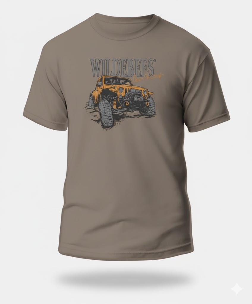 Wildebees 4X4 Adventure Tee Sand