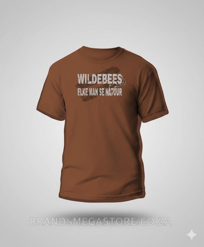 Wildebees Tyre Track Tee Burnt Rust