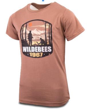 Wildebees Boys Wilderness Short Sleeve Tee Arrowwood