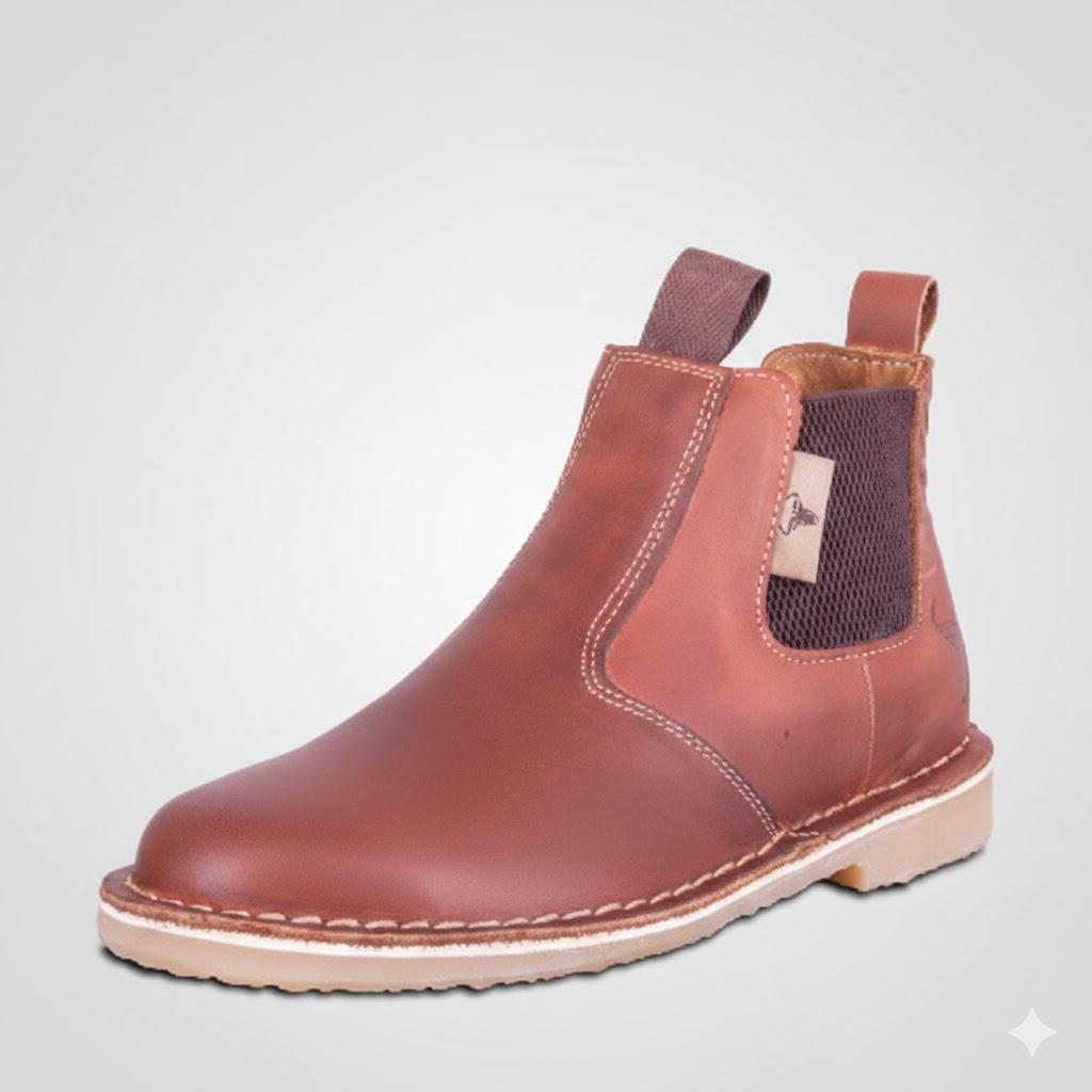 Wildebees Womens Buffalo New Chelsea Boot Tan