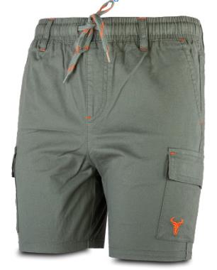 Wildebees Boys Elasticated Cargo Short Fatigue
