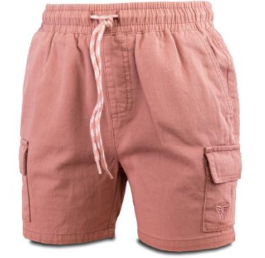Wildebees Girls Elasticated Cargo Shorts Dusty Pink