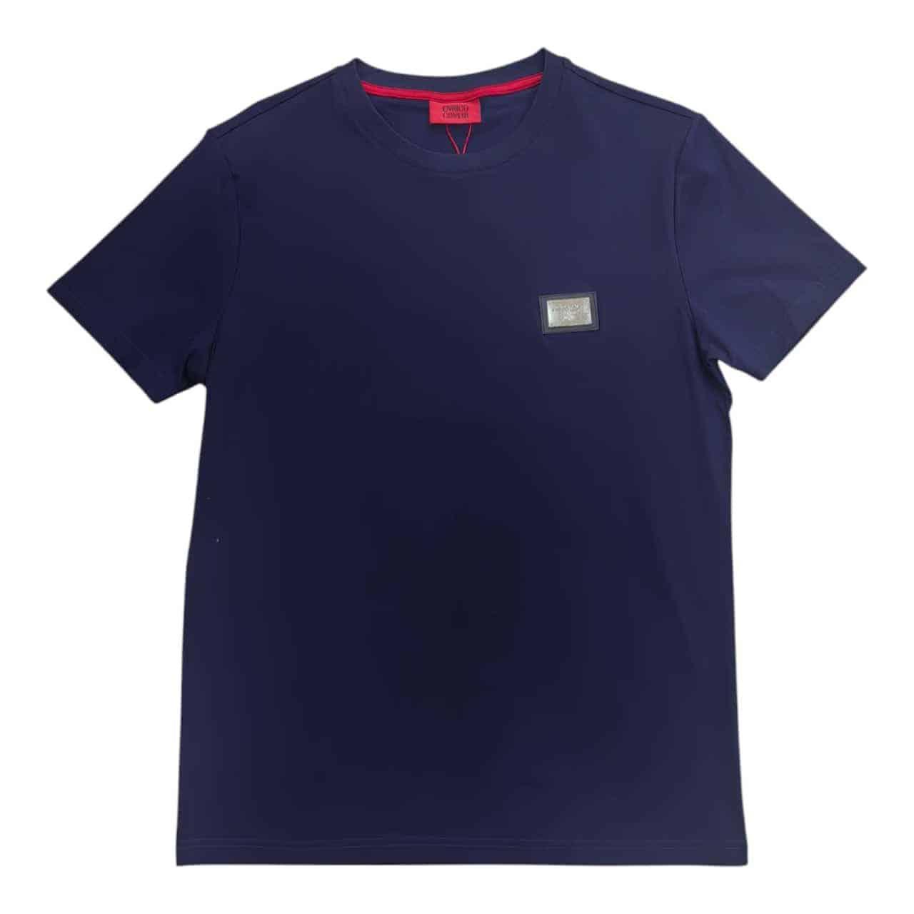 Enrico Coveri Boys Short Sleeve Tee Dark Navy