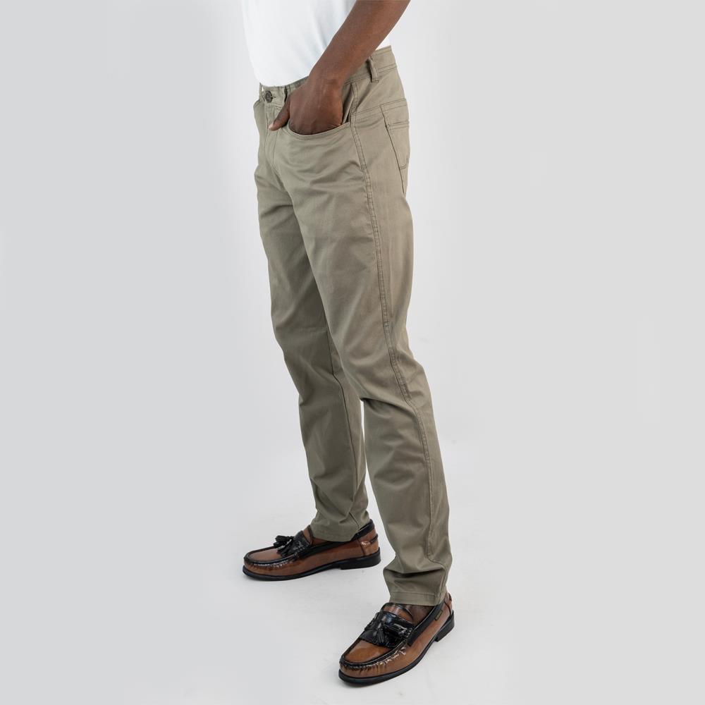 Pierre Cardin Mens Marina Chino Pants Pewter