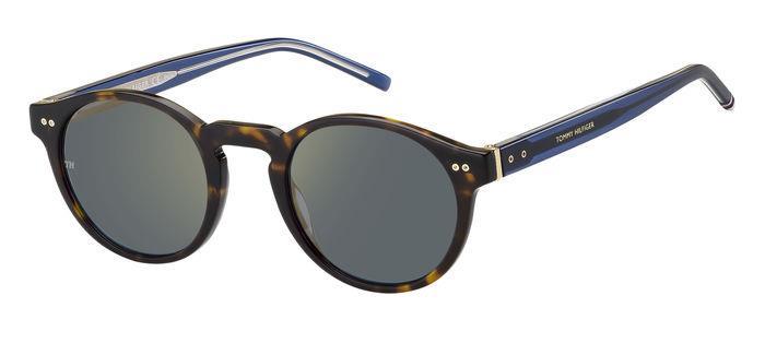 Tommy Hilfiger Mens Th1795 Sunglass Brown Navy