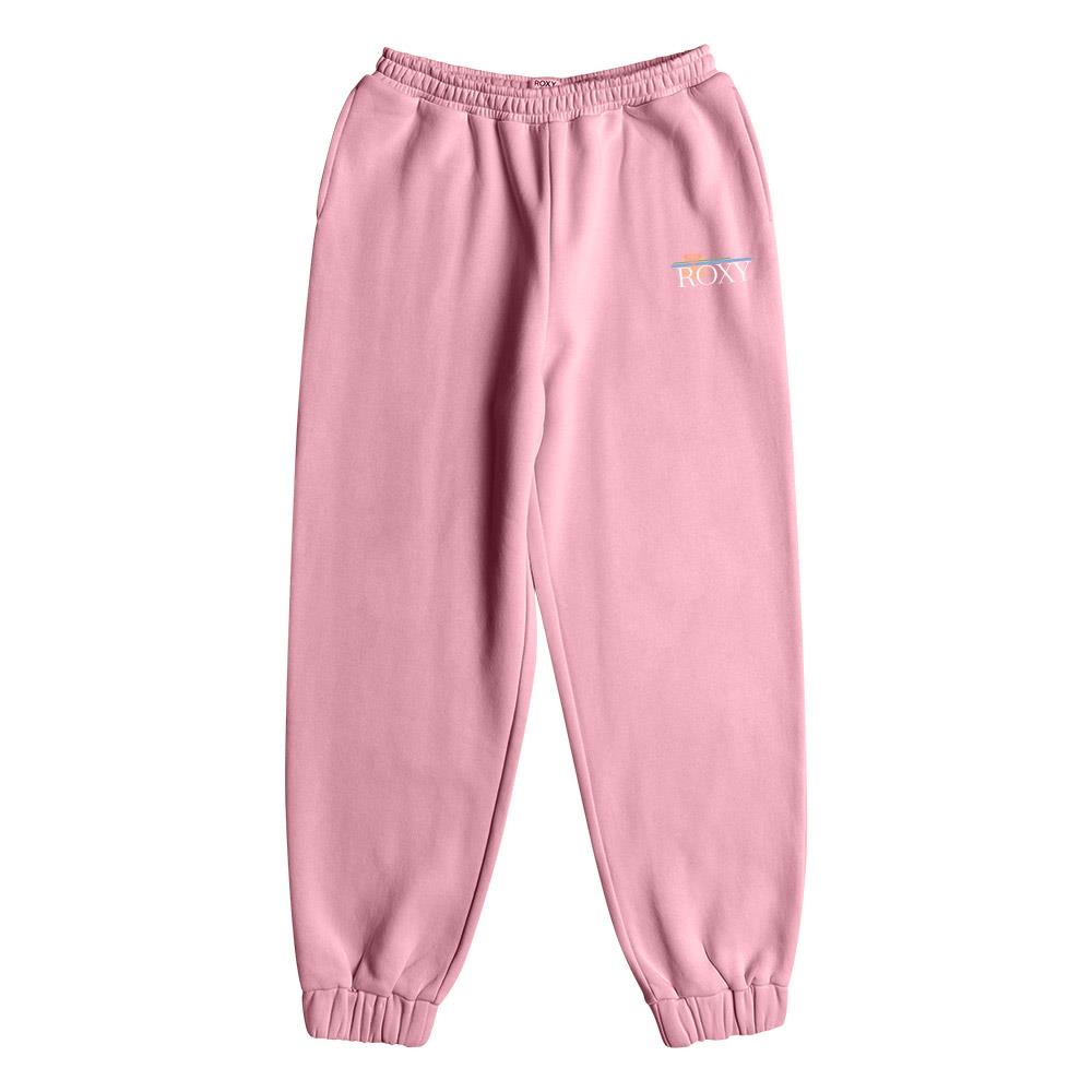 Roxy Girls Surf Feeling Wide Trackpants Prism Pink