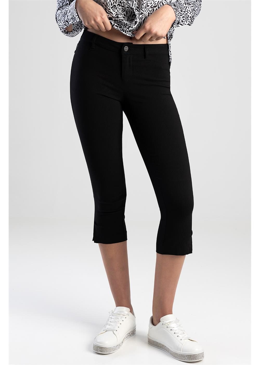 Sissy Boy Womens Lou Lou Capri Pants Black