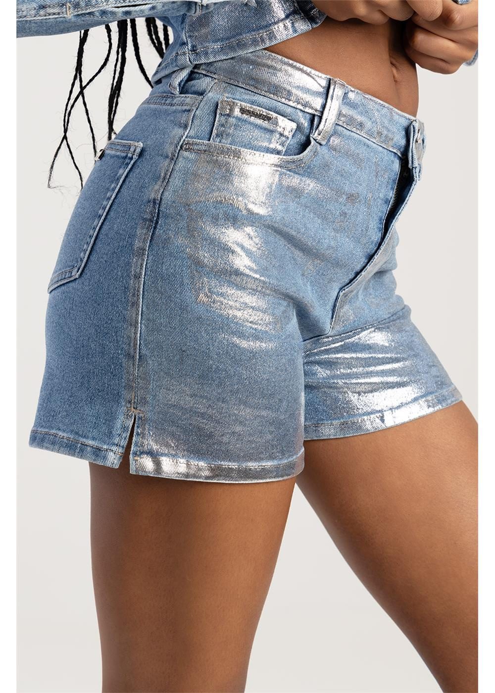 Sissy Boy Ryder Foil Shorts Medium Vintage