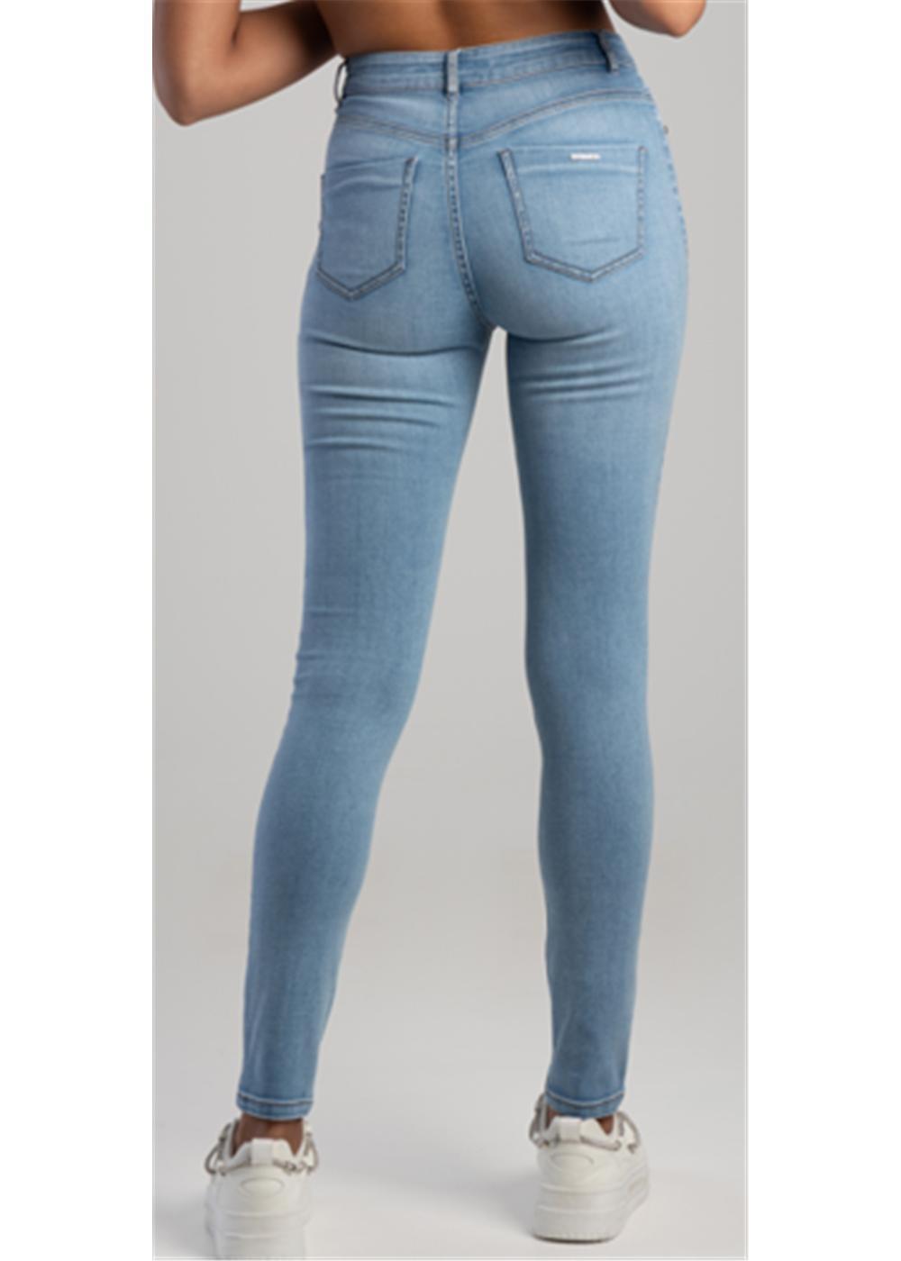 Sissy Boy Womens Renee Skinny Jean Light Vintage