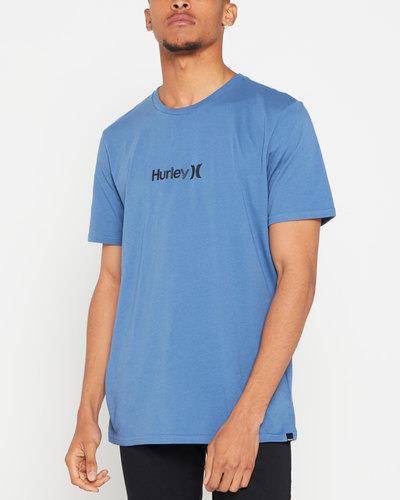 Hurley Mens H20 Dri O&O Short Sleeve Tee H423 Medium Blue