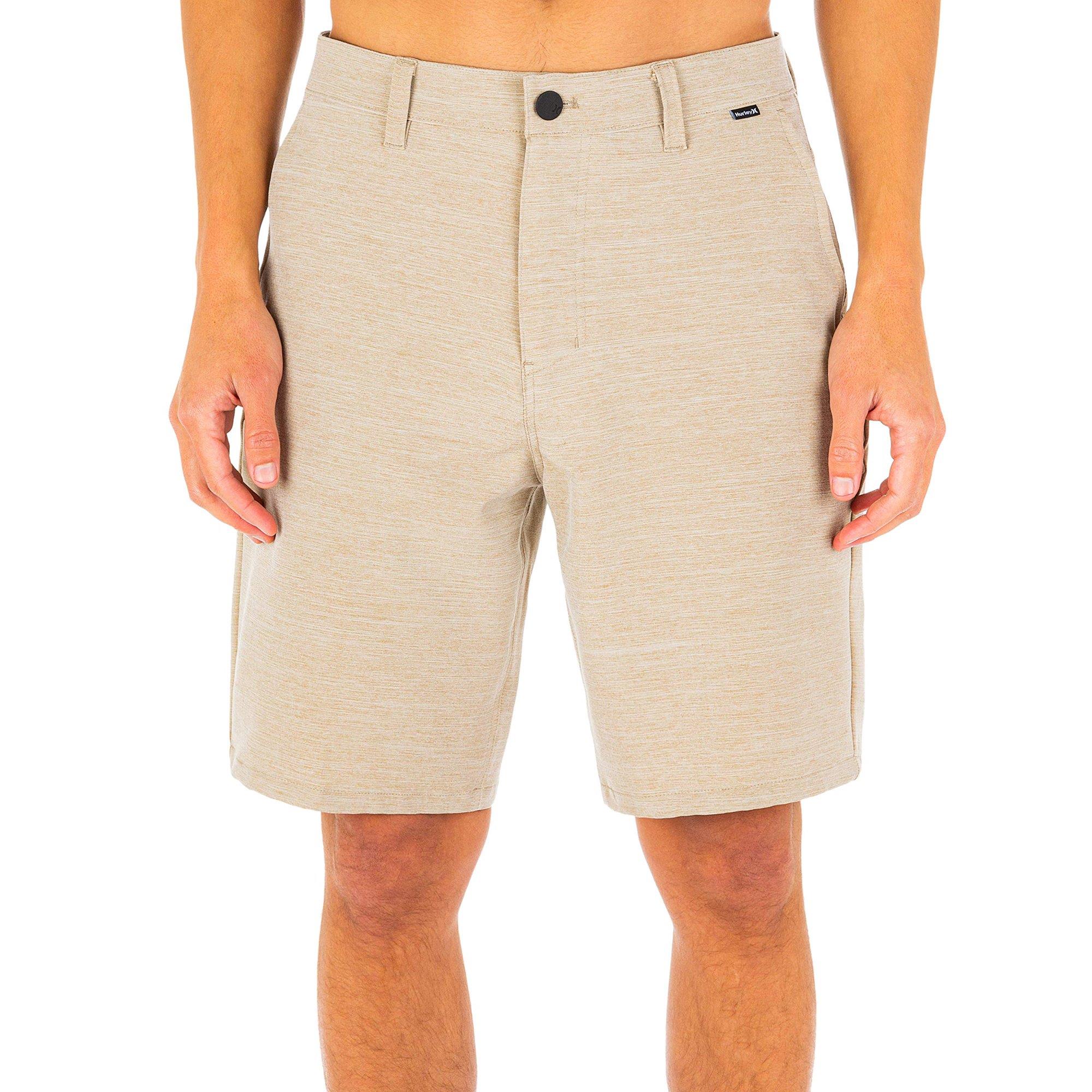 Hurley Mens Dri Cutback 21″ Walkshorts H235 Khaki
