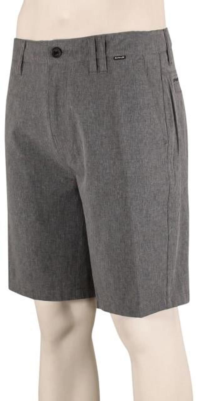 Hurley Mens Phantom Flow 20″ Walkshorts Black Heather