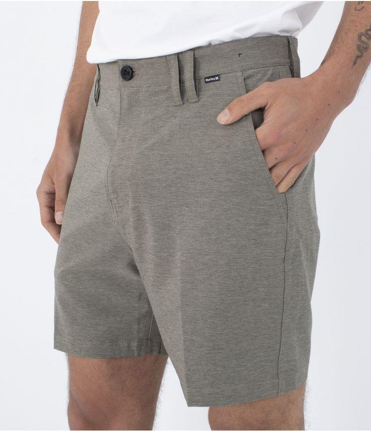 Hurley Mens Phantom Heather 18″ Walkshorts Olive