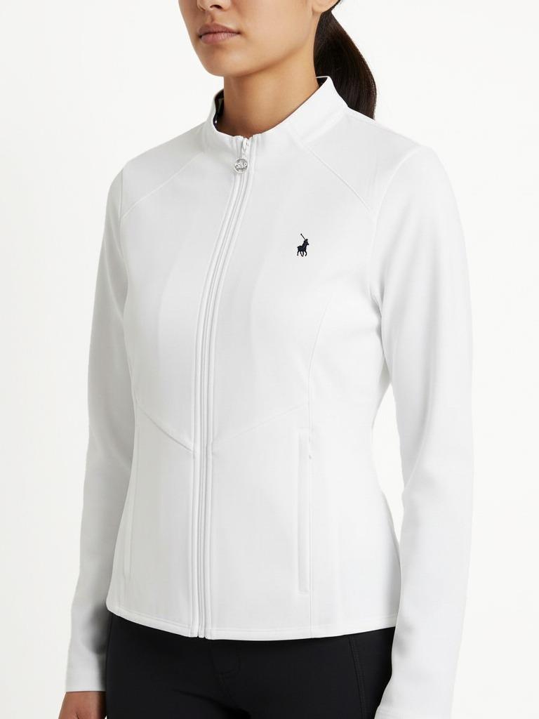 Polo Womens Scarlett Ls Track Top White