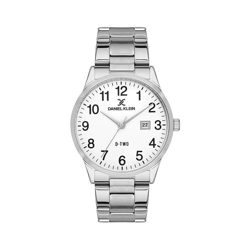 Daniel Klein Gents D-Two White Dial 3 Hands Watch