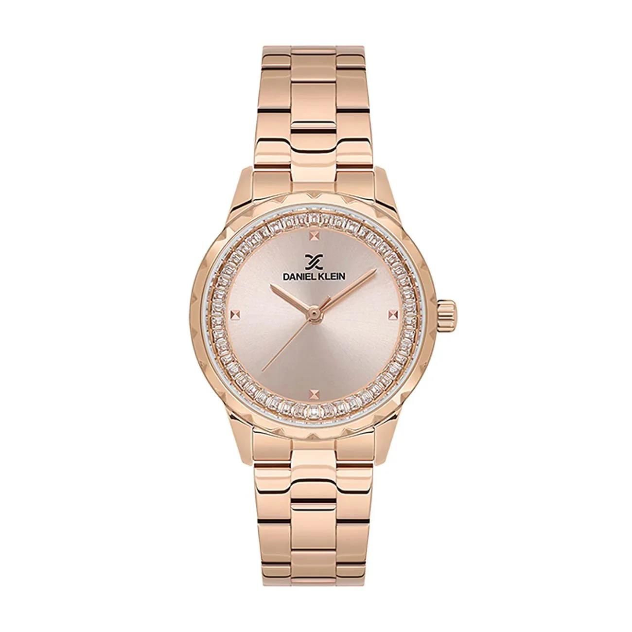 Daniel Klein Premium Rose Gold Dial Analogue Watch