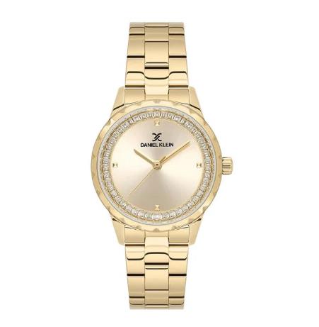 Daniel Klein Premium Champagne Dial Analogue Watch