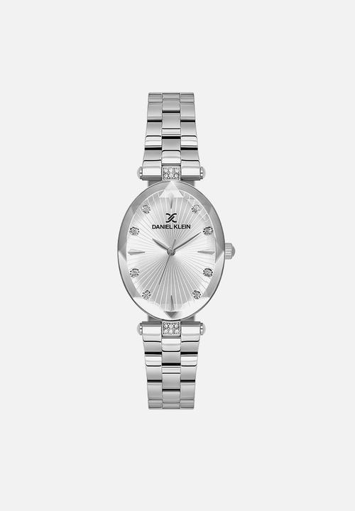 Daniel Klein Premium Silver Dial Analogue Watch