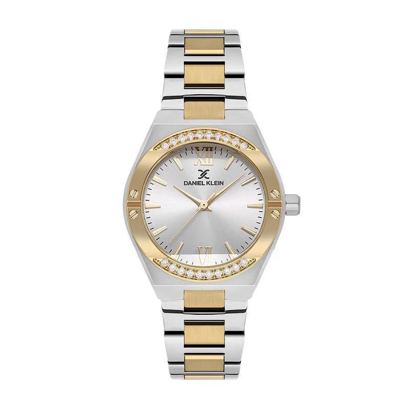 Daniel Klein Premium Silver Dial Analogue Watch
