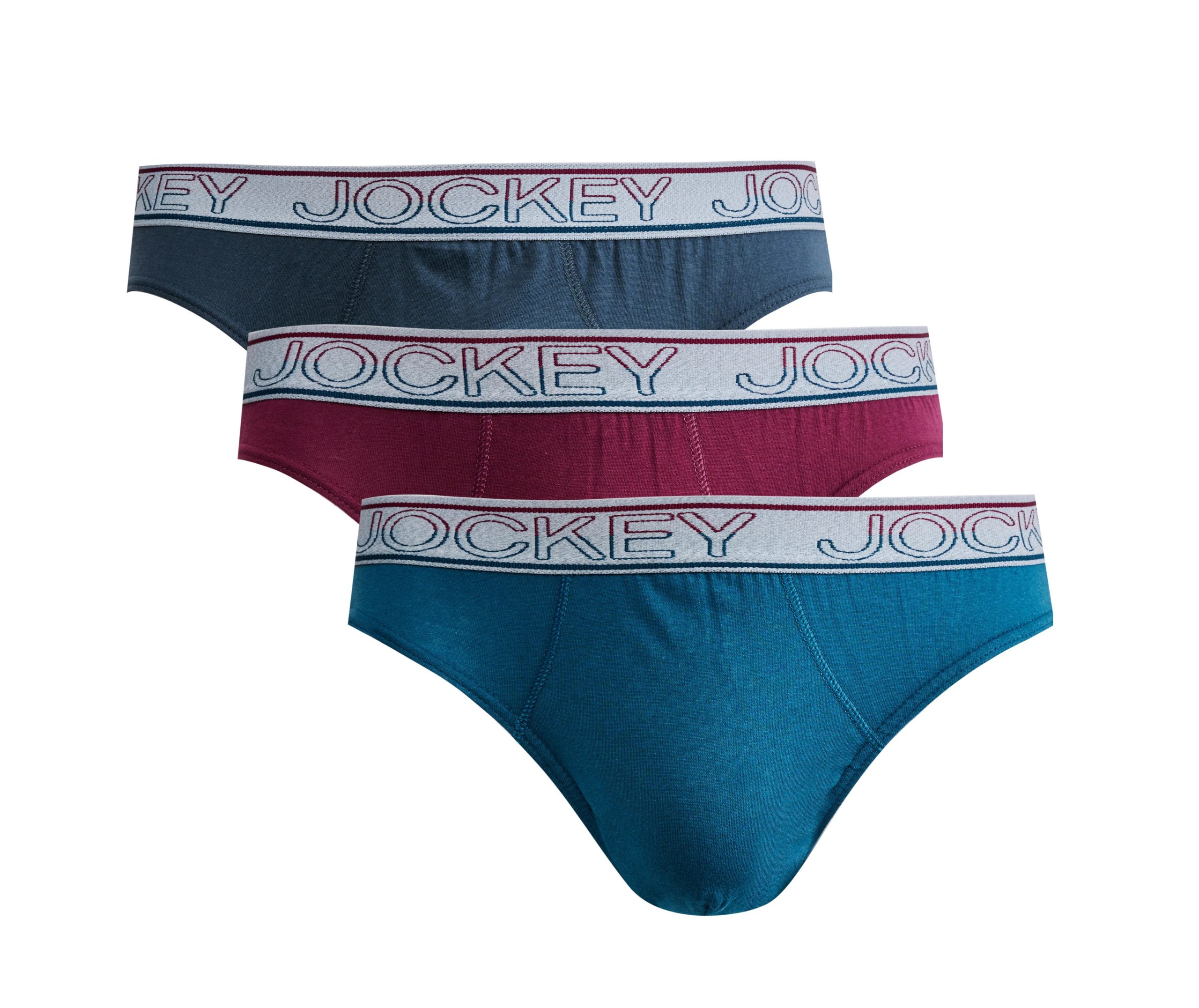 Jockey Mens New Generation Brief Plain 3Pk