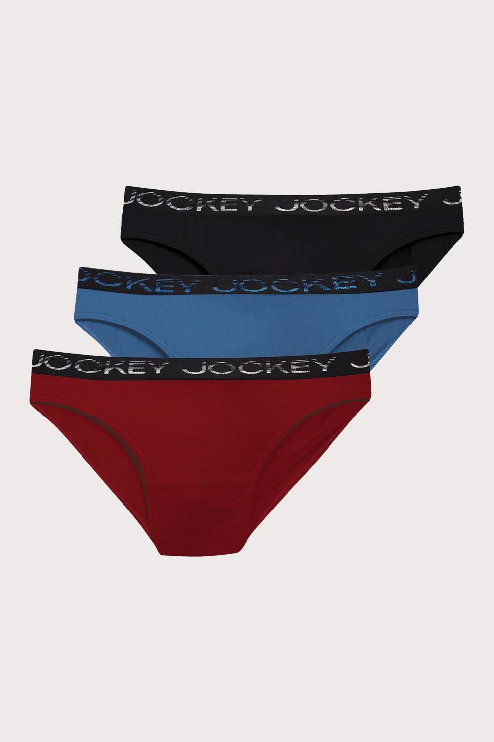 Jockey Mens Value Plain 3 Pack Skants
