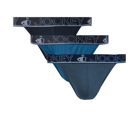 Jockey Mens Tanga Plain Classic 3 Pack