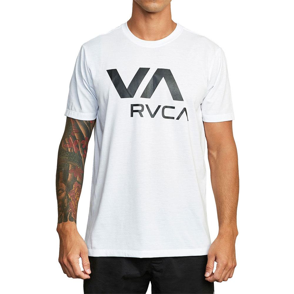 Rvca Mens Va Rvca Short Sleeve Tee White