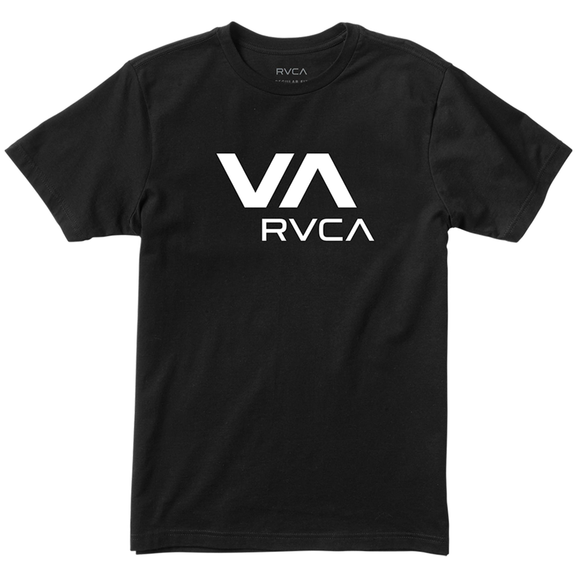 Rvca Mens Va Rvca Short Sleeve Tee Black