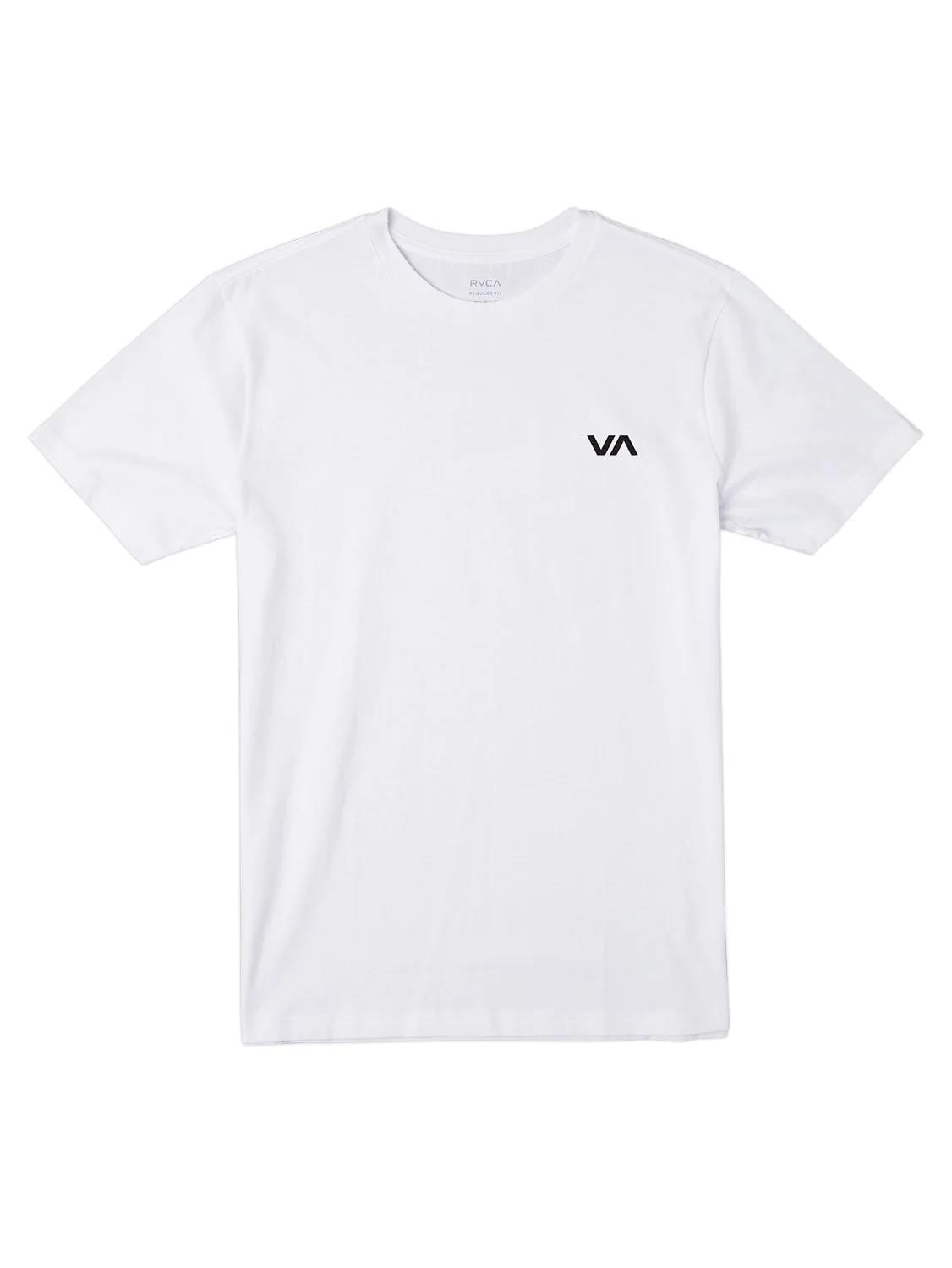 Rvca Mens Va Essential Short Sleeve Tee White