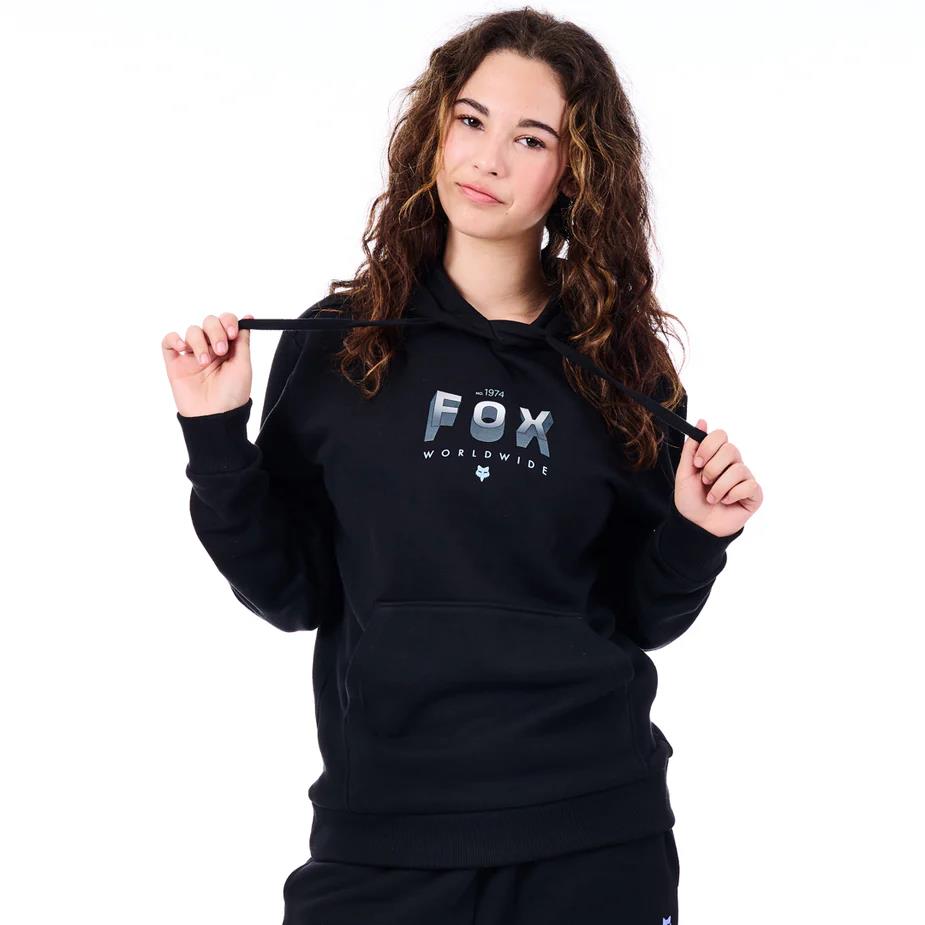 Fox Womens Worlwide Hoodie Black