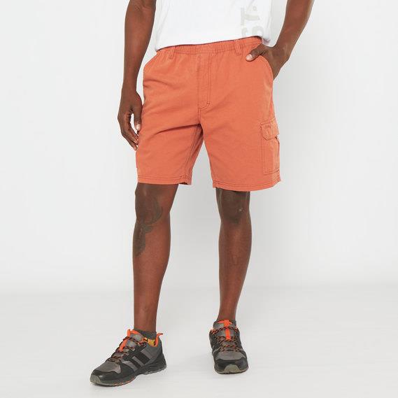 Jeep Mens 21Cm Hurricane Cargo Elasticated Short Rust