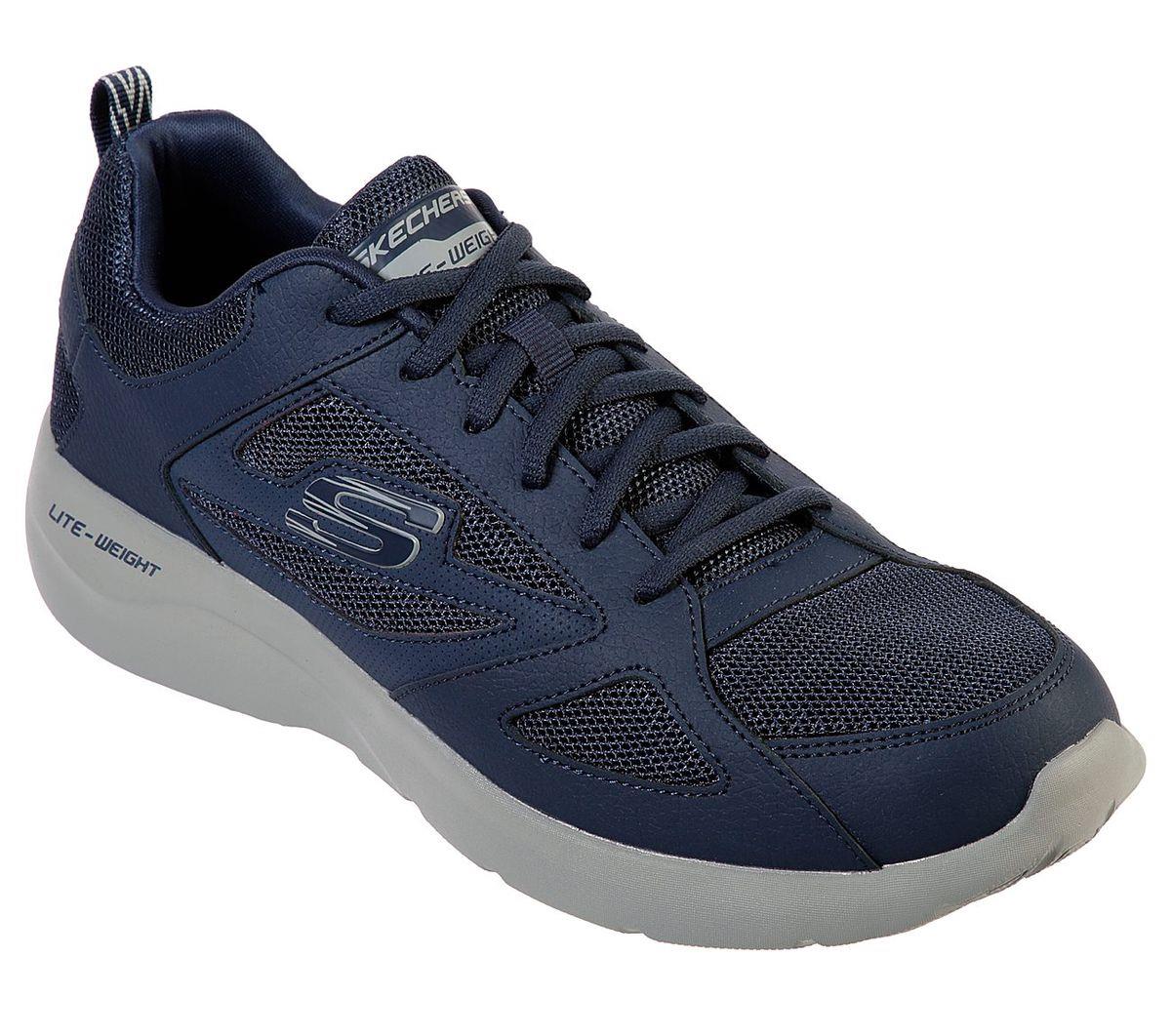 Skechers Mens Dynamight 2.0 Sneaker Navy