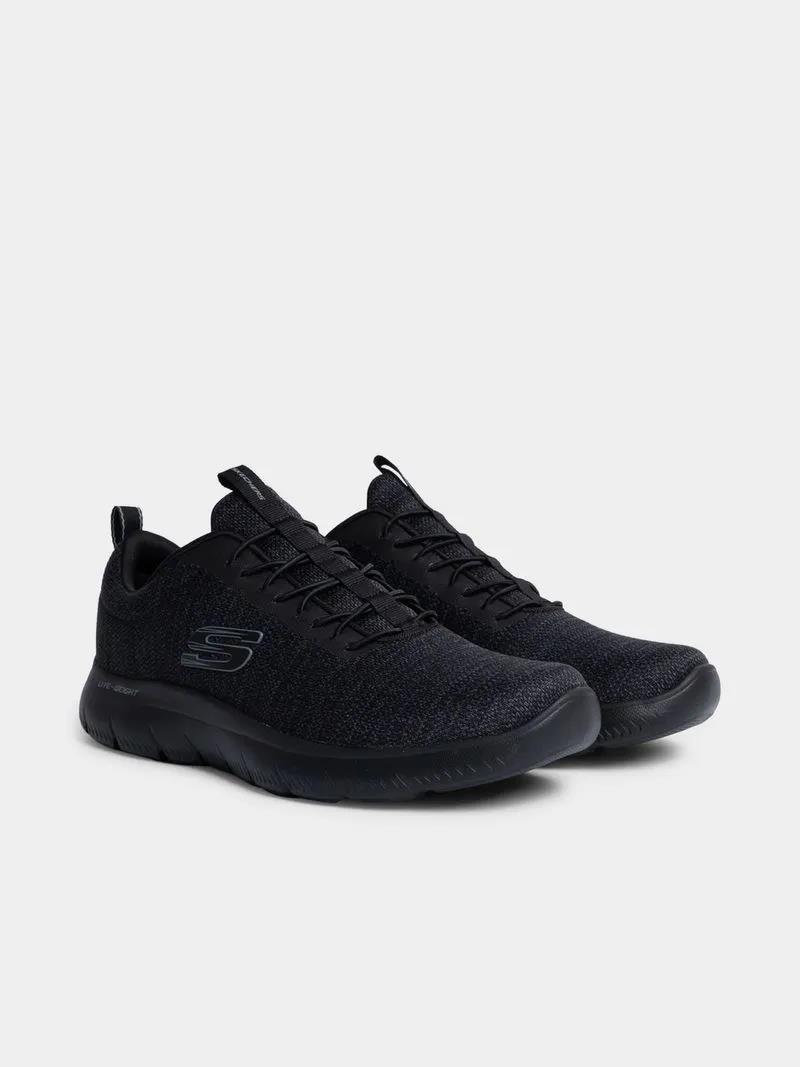 Skechers Mens Summits Sneaker Black
