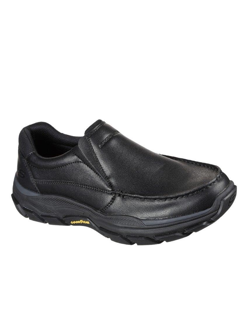 Skechers Mens Respected Shoe Black