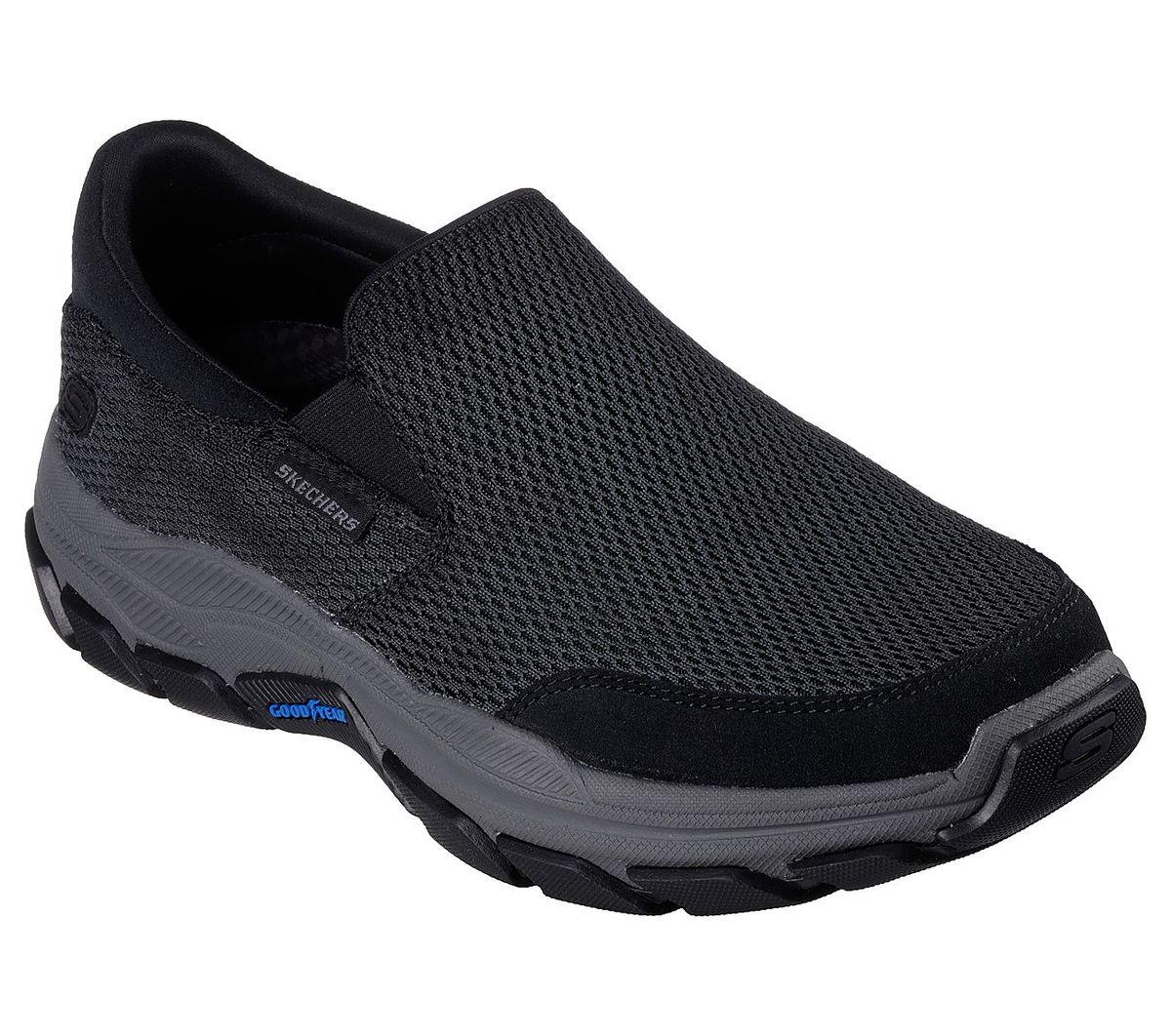 Skechers Mens Respected Shoe Black