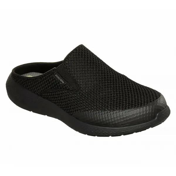 Skechers Mens Sports Mule Black