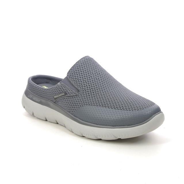 Skechers Mens Summit Mule Charcoal