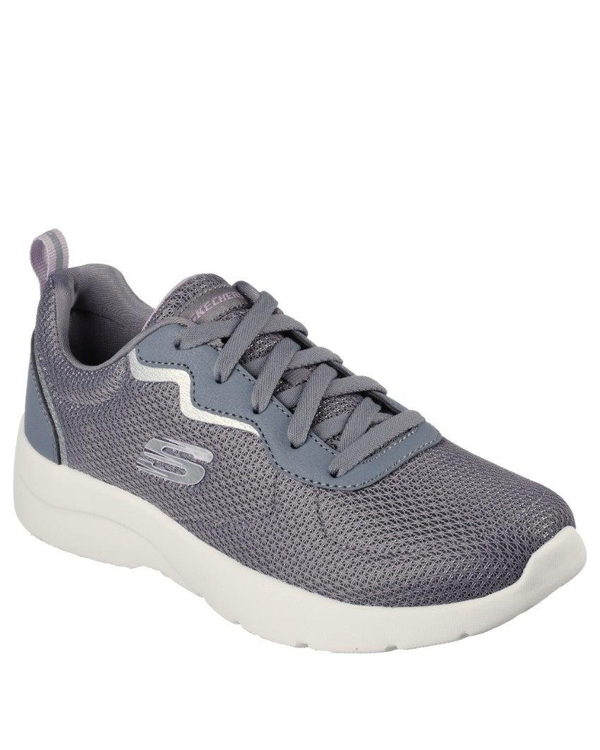 Skechers Womens Dynamight 2.0 Sneaker Charcoal