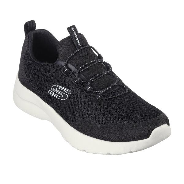 Skechers Womens Dynamight 2.0 Sneaker Black Lavender Blue