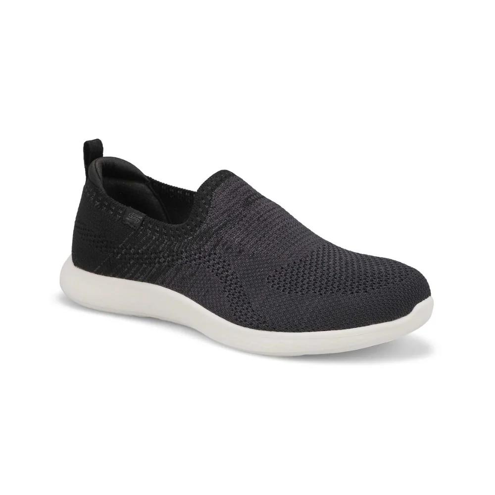 Skechers Womens Vapour Foam Lite Sneaker Black Charcoal
