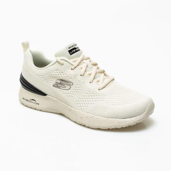 Skechers Womens Skech Air Dynamiight Sneaker Natural Black