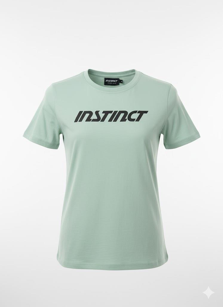 Instinct Womens Logo Short Sleeve Tee Sage