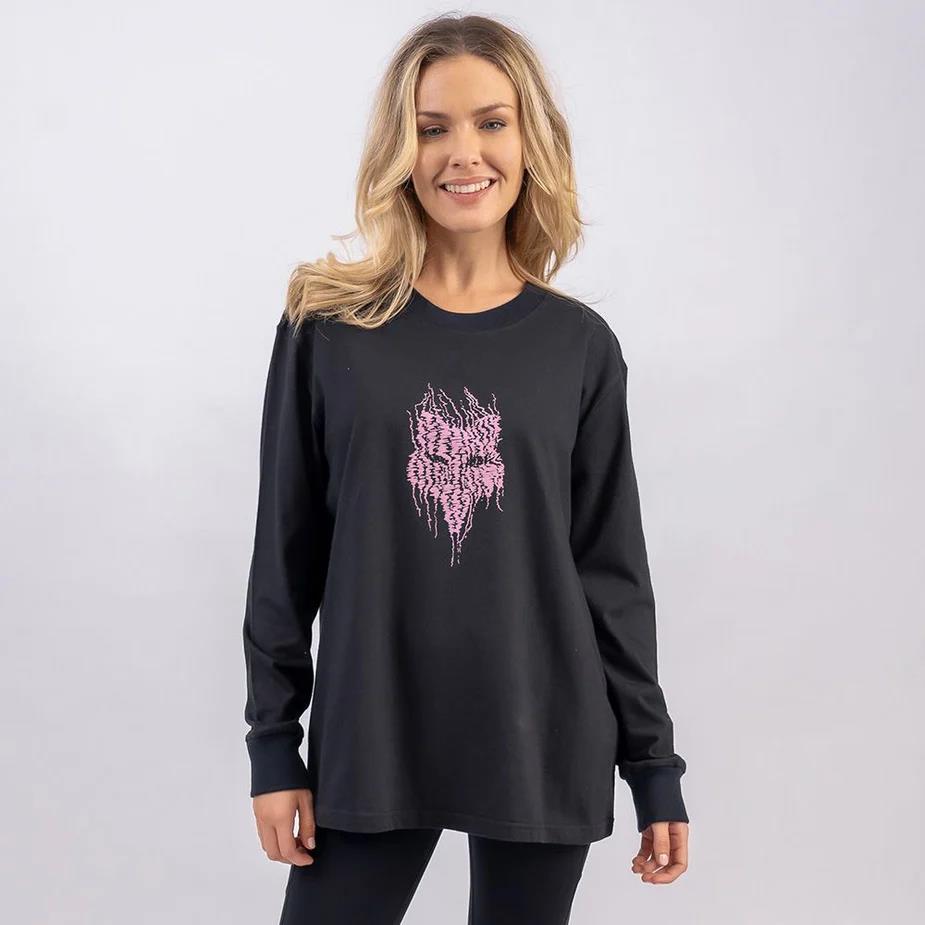 Fox Womens Explore Long Sleeve Tee Black