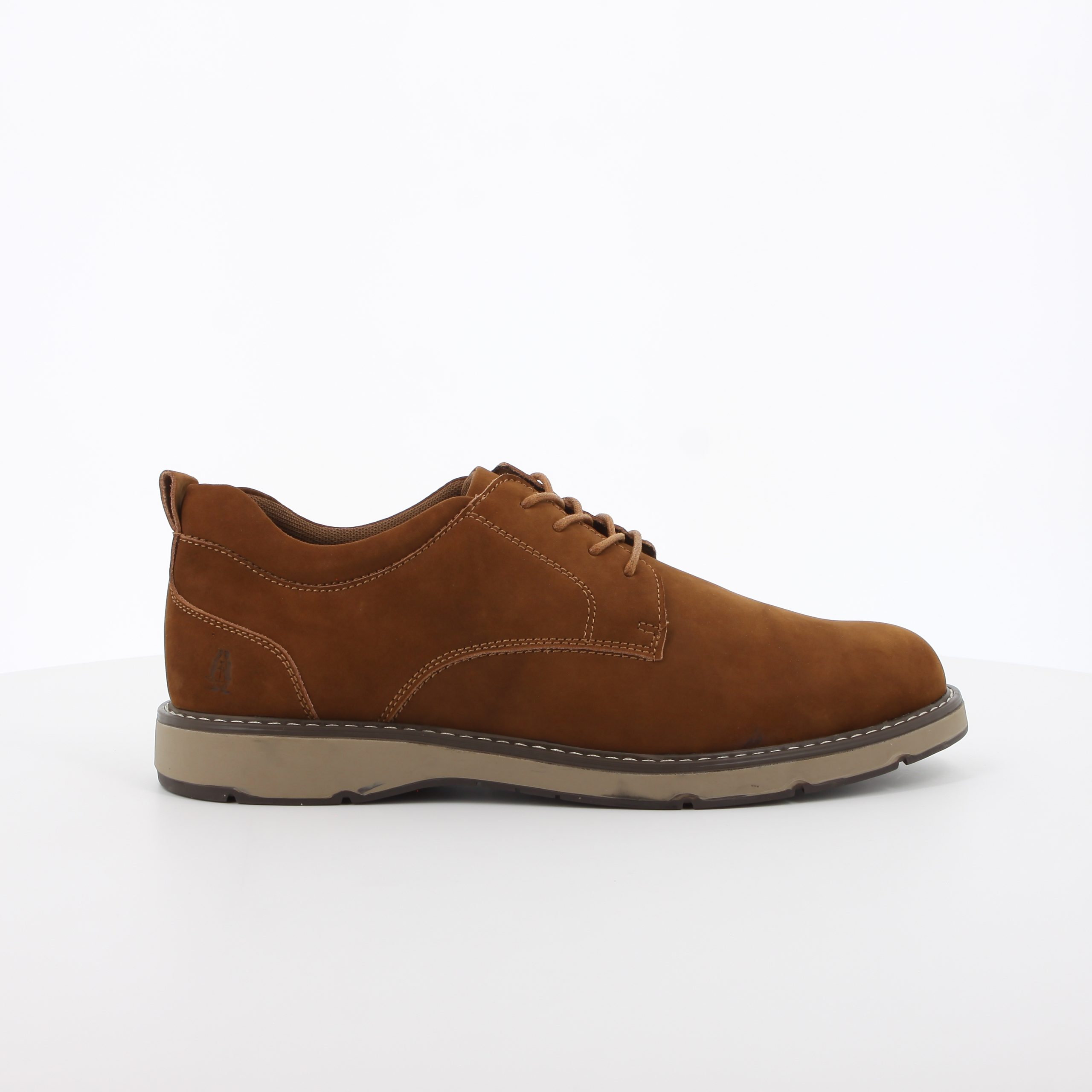 Hush Puppies Mens Ronnie Shoe Tan Nubuck